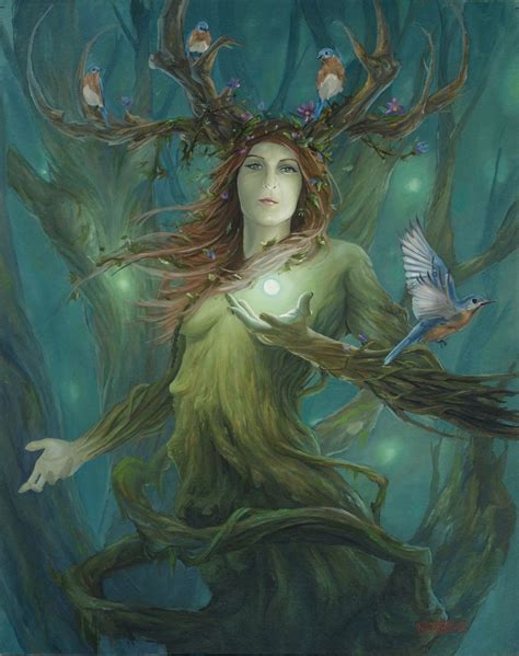 Pagan goddess of natyre